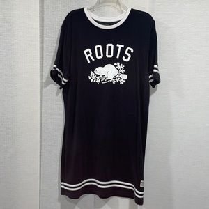 Roots t-shirt style dress
